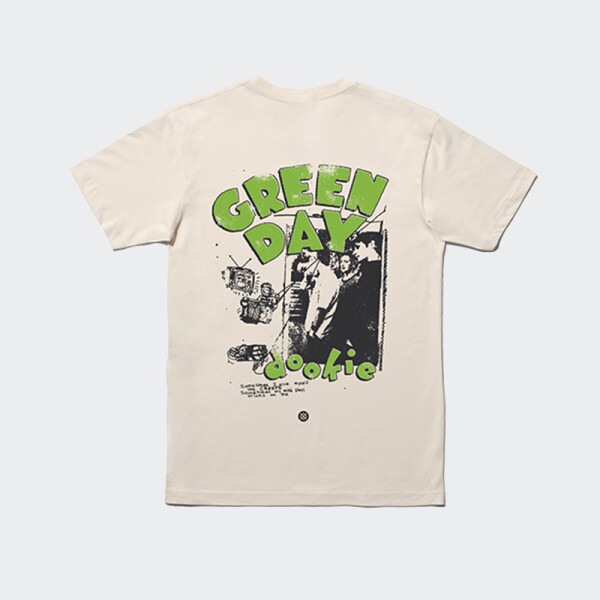 Remera Stance X Green Day 1994 Blanco