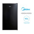 Heladera Midea Mdrd142fgr30 93l FRIGOBAR MIDEA MDRD142FGR30 93LTS NEGRO