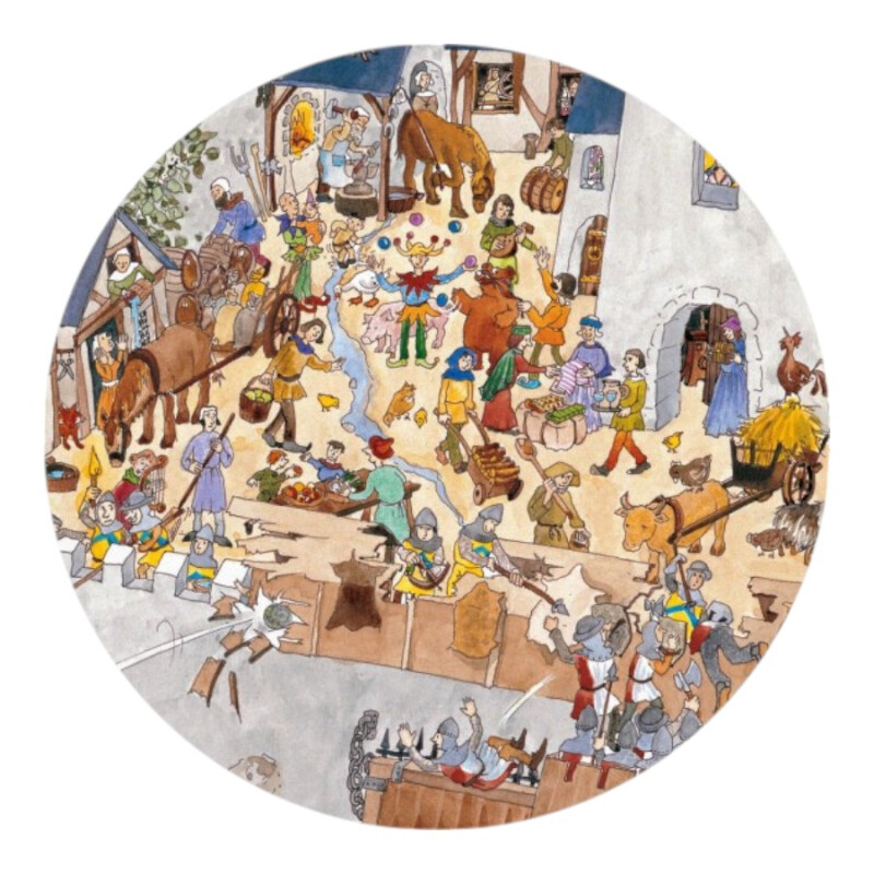 Puzzle Observación Castillo Djeco Puzzle Observación Castillo Djeco