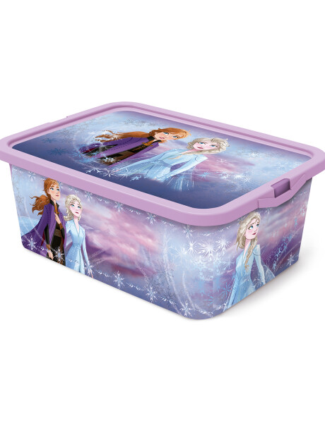 Caja organizadora infantil con tapa Plasútil 13 litros Frozen