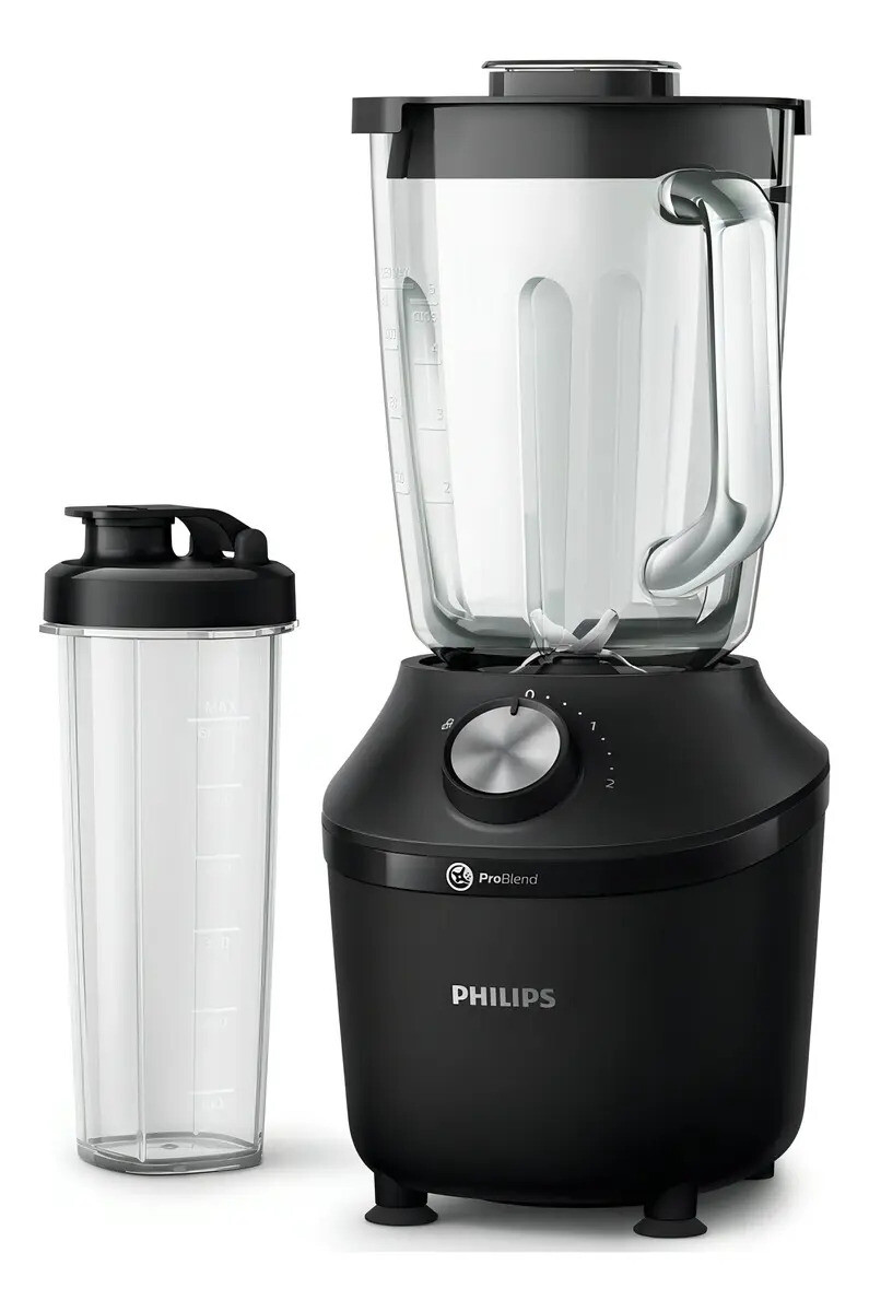Licuadora Philips Hr2291/41 600w 2l Con Vaso Portatil - LICUADORA PHILIPS HR2291/41 
