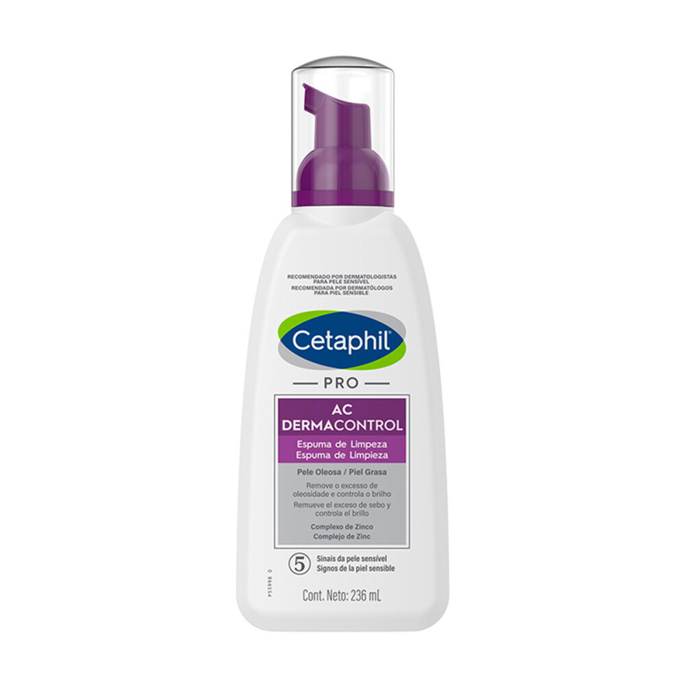 CETAPHIL PRO AC ESPUMA DE LIMPIEZAx236ML única