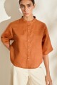 CAMISA ALA Terracota