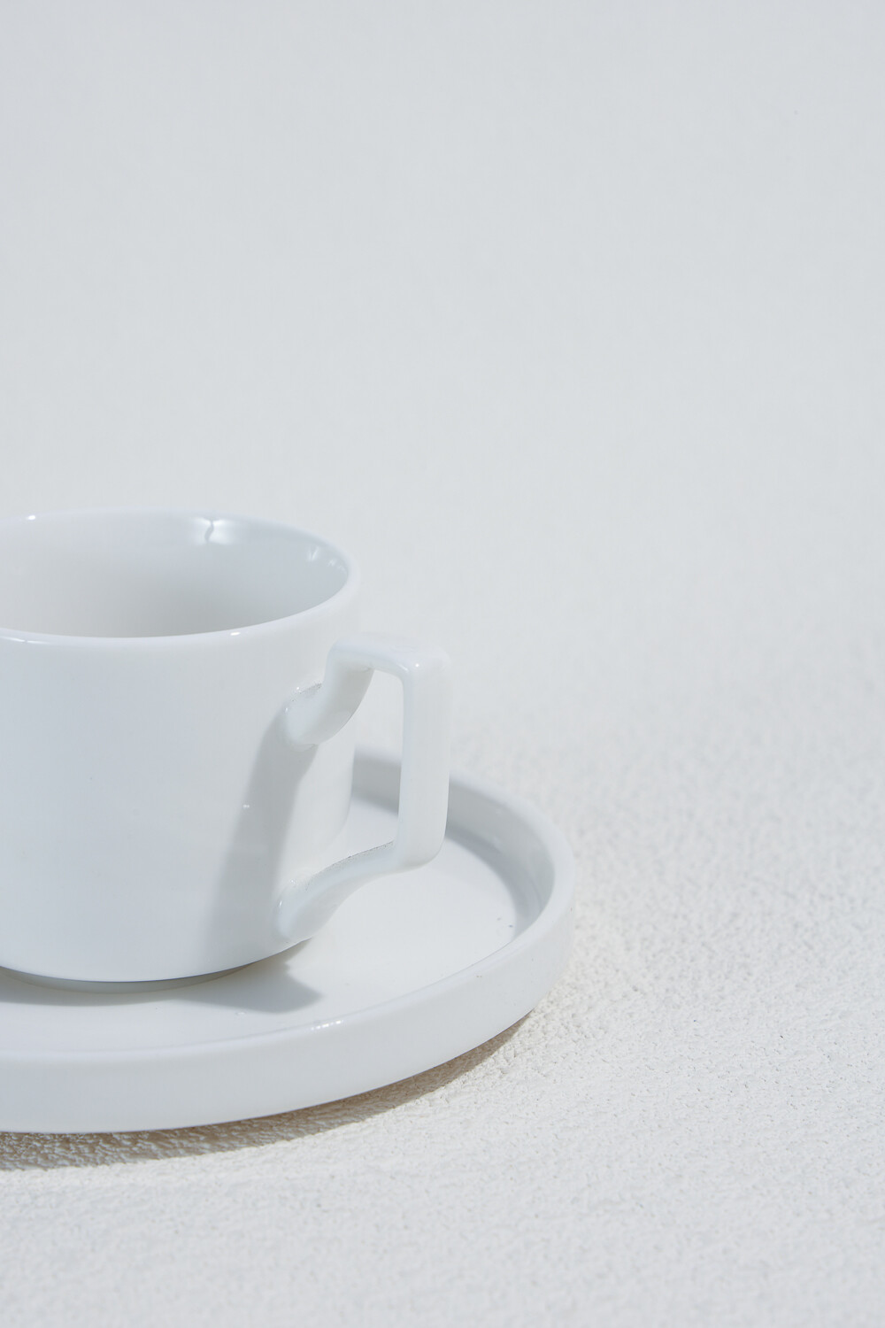 Taza Con Plato Color Unico