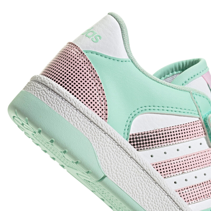 Championes de Niños Adidas Break Start Blanco - Menta