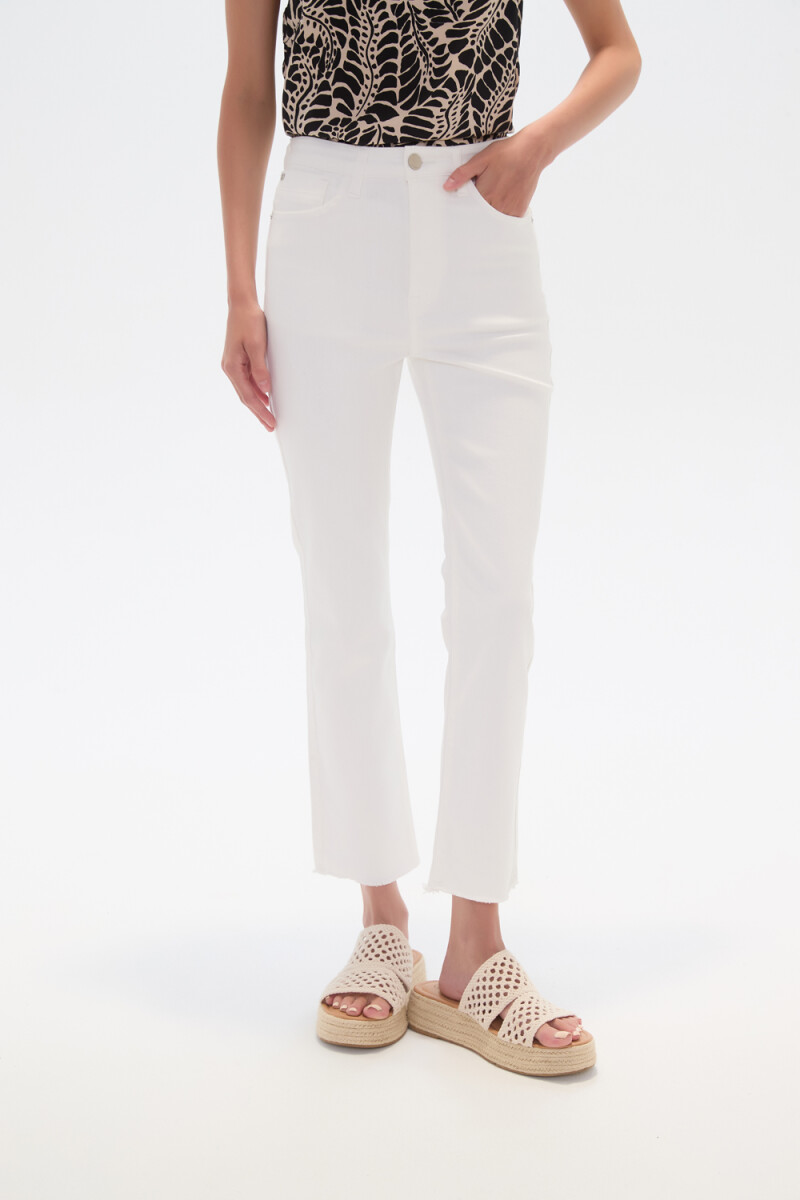 Pantalon Calendre - Marfil / Off White 
