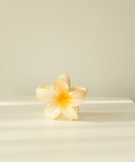PINZA HAWAIIAN FLOWER AMARILLA