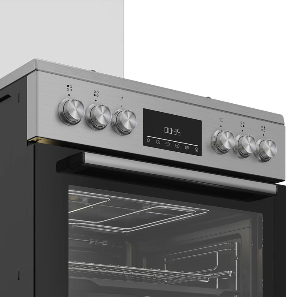 COCINA COMB GAS 65L GAS-Y-ELECTRICO GRIS BEKO FBM62330DXS