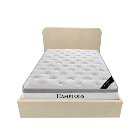 Sommier baul plaza y media THM Hybrid Rhodium con respaldo Sommier baul plaza y media THM Hybrid Rhodium con respaldo