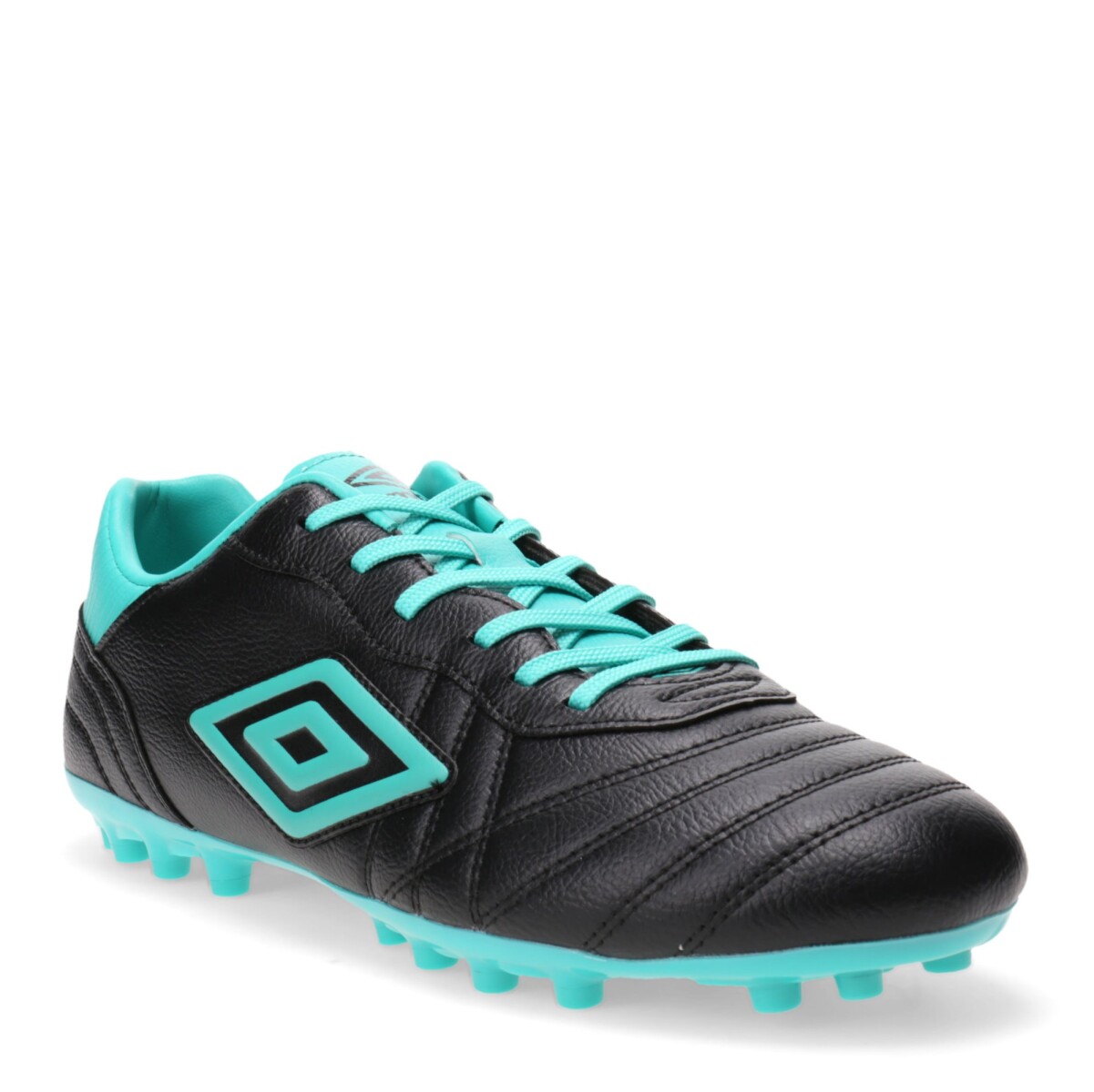 Championes de Fútbol 11 Hombre Umbro Touch AT - Negro - Verde Agua 