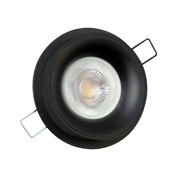 Downlight cilíndrico TANGO negro GU10 no incl. MN3011