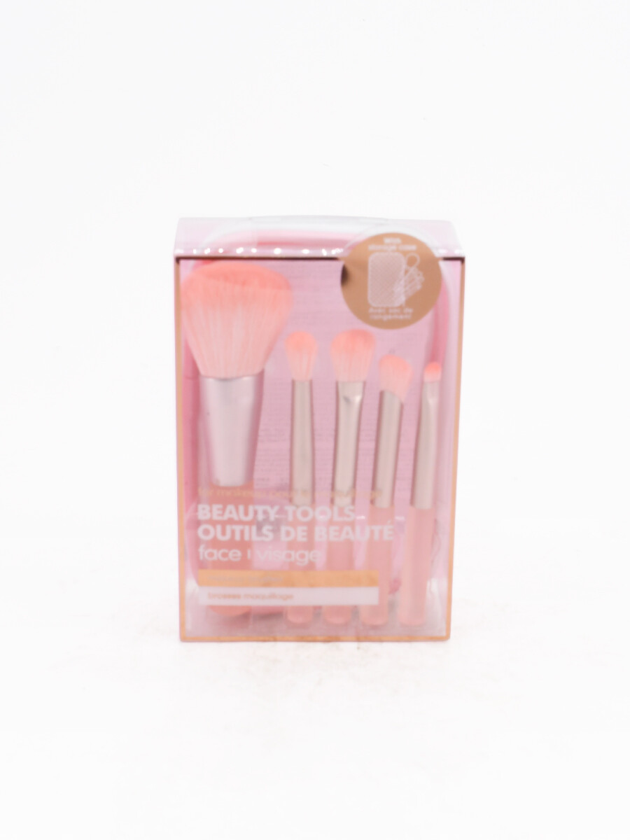 SET PINCELES - ROSADO 