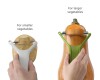 Peladores de verduras, set x2 tamaños Peladores de verduras, set x2 tamaños