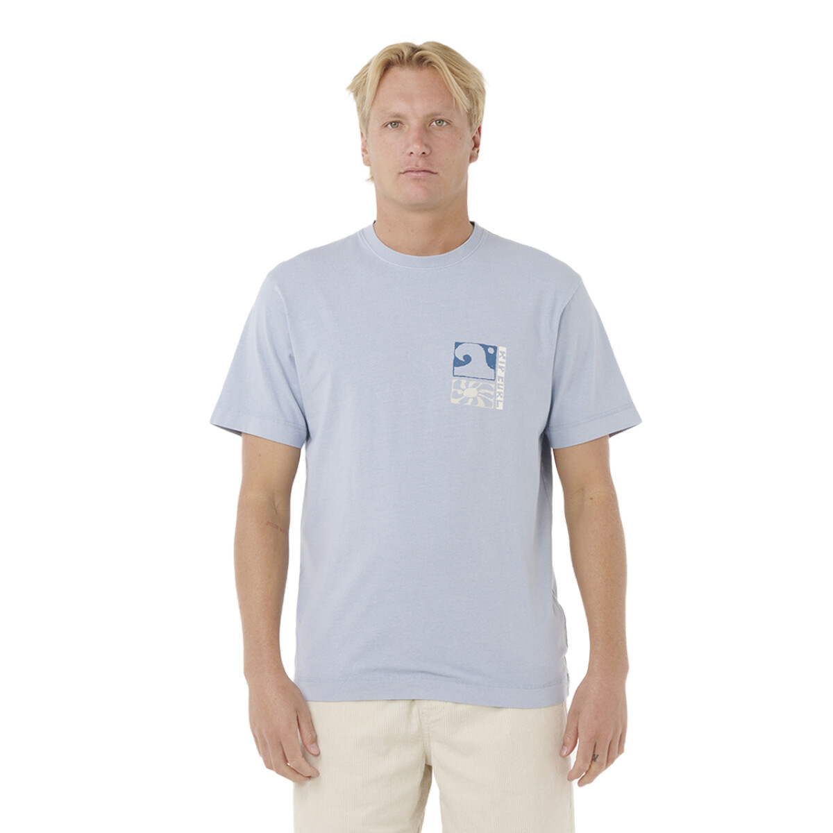 Remera Rip Curl Aots Ty Williams Coastline Tee - Celeste 