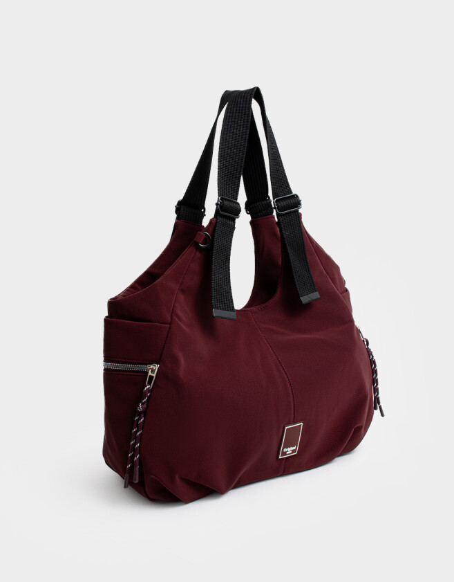 Shopper Carteras De Mano - Rojo Burdeaux