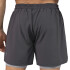 SHORT 2IN1 MEN POLY/SPX EVERLAST SLAM IV CH M6 CHARCOAL