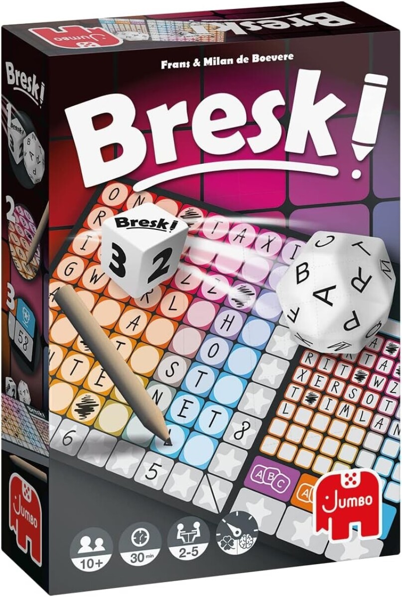 Jumbo - Bresk!, Juego de mesa de palabras a partir de 10 años 