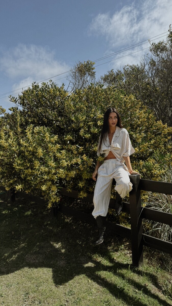 Pantalón Serifos - BEIGE 