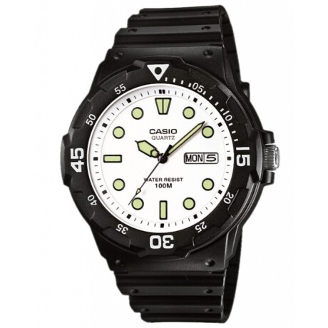 Reloj Análogo Casio MRW-200H-7EVDF Resistente Al Agua Negro,Negro,Blanco