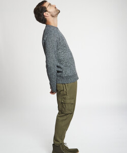 Pantalon cargo oliva