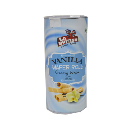 BARQUILLO LA BRITISH LATA 200GRS VAINILLA BARQUILLO LA BRITISH LATA 200GRS VAINILLA