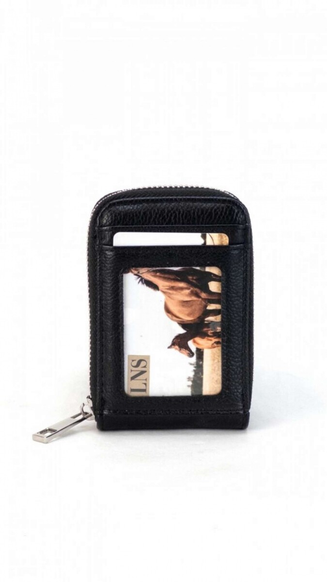 Tarjetero Honey - Negro 