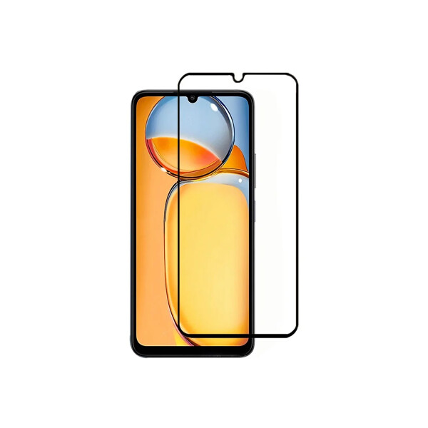 Vidrio templado 9D Xiaomi Redmi 13C borde color negro Vidrio Templado 9d Xiaomi Redmi 13c Borde Color Negro