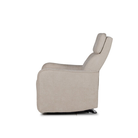 Butaca Pacific (Reclinable) - Tela Microfibra XHR-3 (Beige)