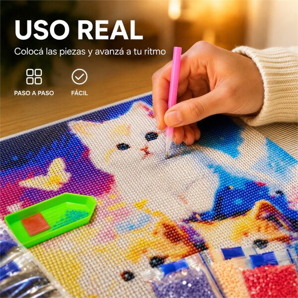 Kit de Pintura Diamante 5D Diamond Painting 30 x 30 cm DISENO 2