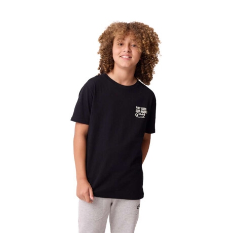 Remera Rusty Kalbar Niño Negro