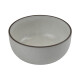 Bowl Bombe 15cm c/borde marrón BLANCO