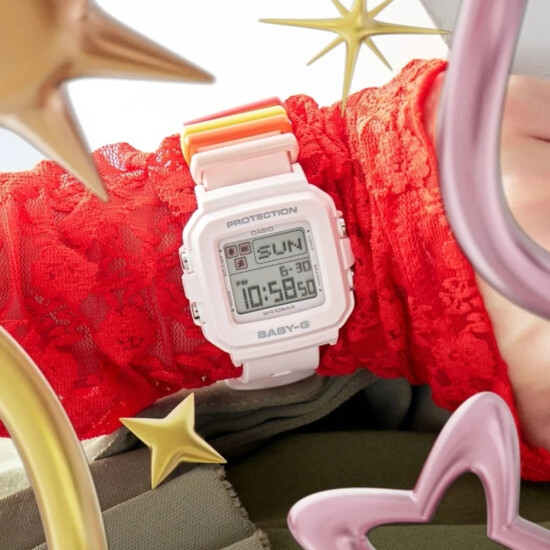 Reloj CASIO BABY-G BGD10L-4DR en Resina Rosado Esfera 43mm 0