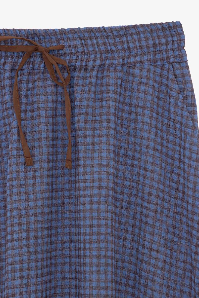 FALDA VICHY Marron