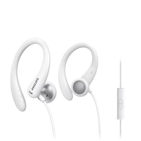 Auriculares Deportivos Intrauditivos Philips con Micrófono Auriculares Deportivos Intrauditivos Philips con Micrófono