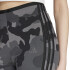 Calza de Mujer Adidas Essentials Camo Print Negro - Gris