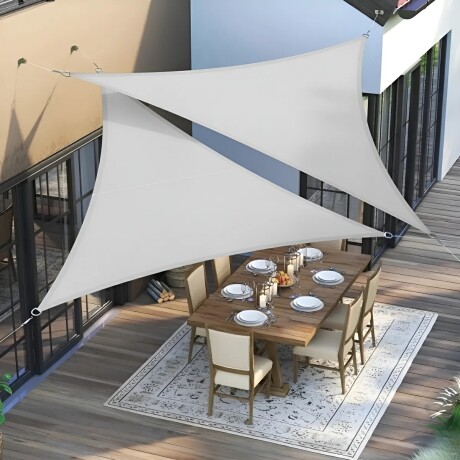 Set x2 vela triangular 3,6x3,6x3,6mts GRIS
