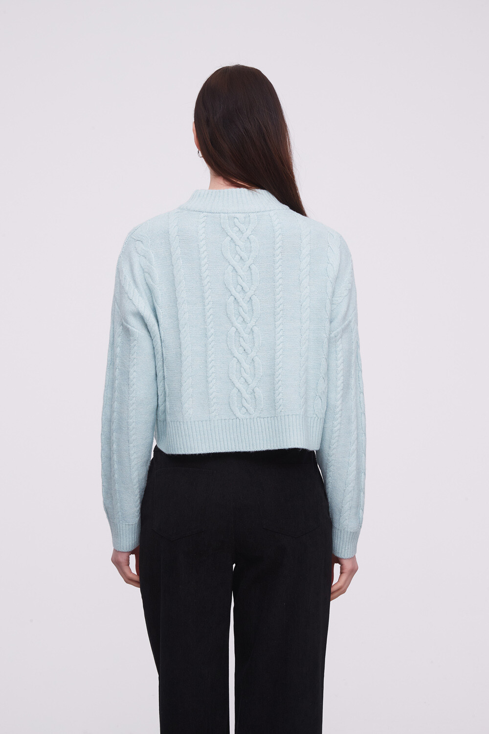 Sweater Oblivion Verde Agua