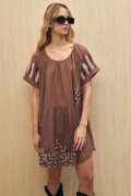 VESTIDO SAMPU Marron