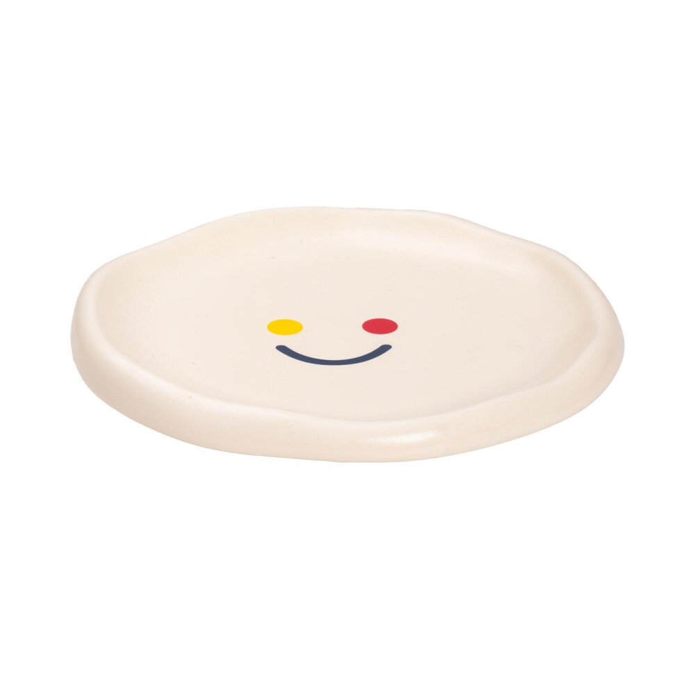 PLATO KIDS SMILE NATURAL/BEIGE CERÁMICA A056