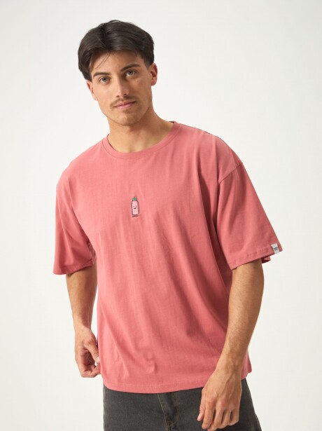 REMERA SALSA ROJO
