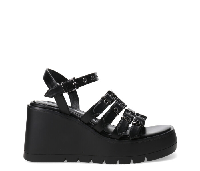 Sandalias de Mujer Miss Carol LAGOON con hebillas Negro