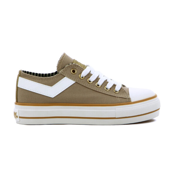 CLASSIC PLATFORM - PONY BEIGE