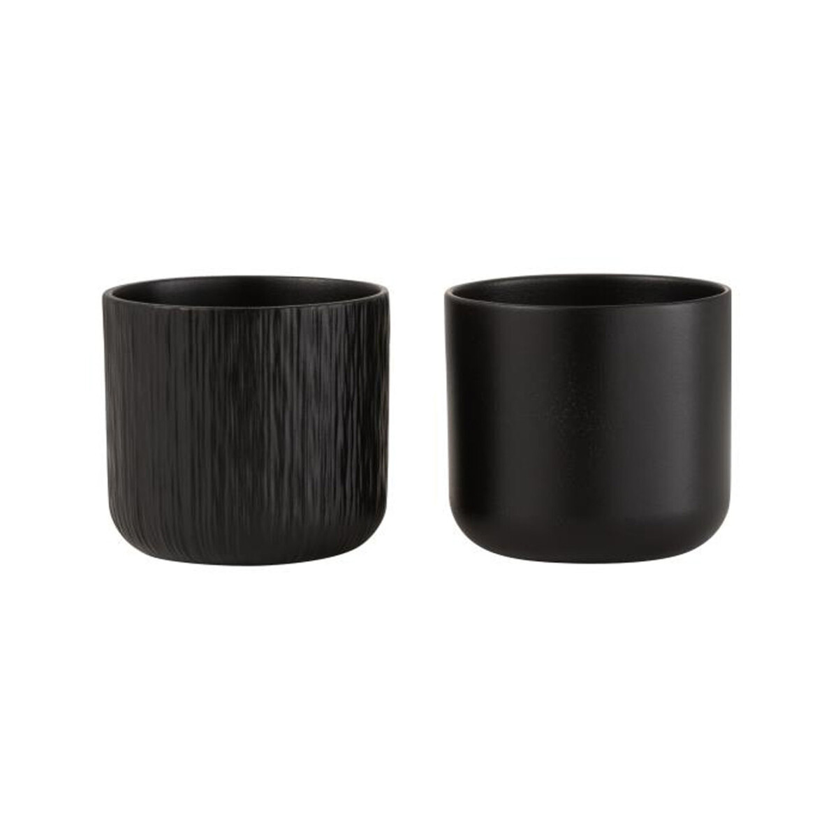 MACETA - SMALL CERÁMICA BLACK 