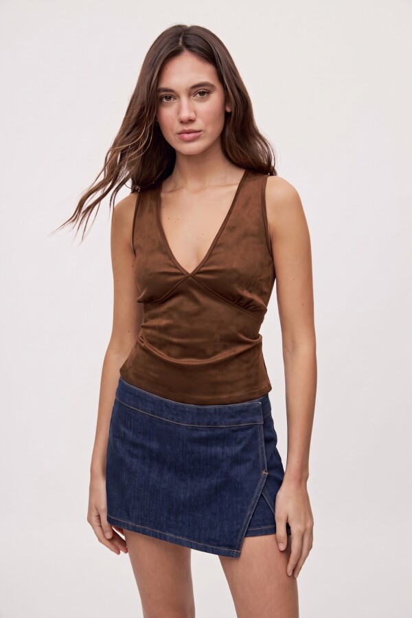 SHORT LIANE Azul Oscuro