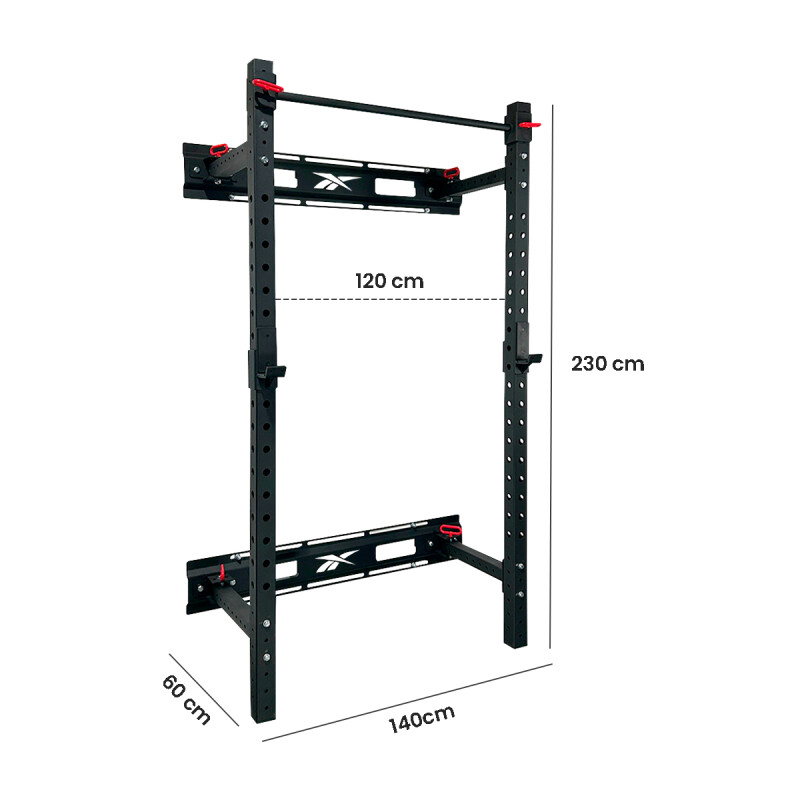 Half Rack Plegable de Pared Reebok Half Rack Plegable De Pared Reebok