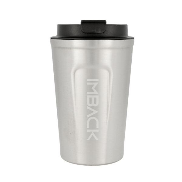 Vaso Termico Para Cafe 380 Ml Acero Inoxidable Imback Mug Bebidas Con Tapa Rosca Color Plateado Vaso Termico Para Cafe 380 Ml Acero Inoxidable Imback Mug Bebidas Con Tapa Rosca Color Plateado