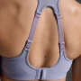 Aero Mesh Medium Impact Bra - Mujer Digital Lilac/white Reflective