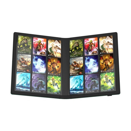 Ultimate Guard - Portfolio Binder 18 Pocket - Green Ultimate Guard - Portfolio Binder 18 Pocket - Green