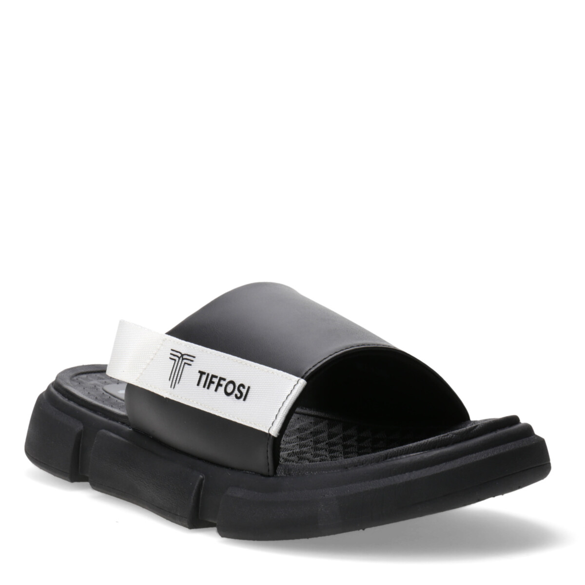 Chanclas de Hombre Tiffosi V2 - Negro - Blanco 