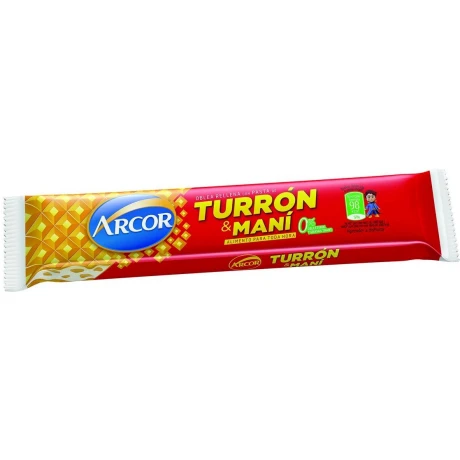 TURRON OBLEA DE MANI ARCOR 25G TURRON OBLEA DE MANI ARCOR 25G